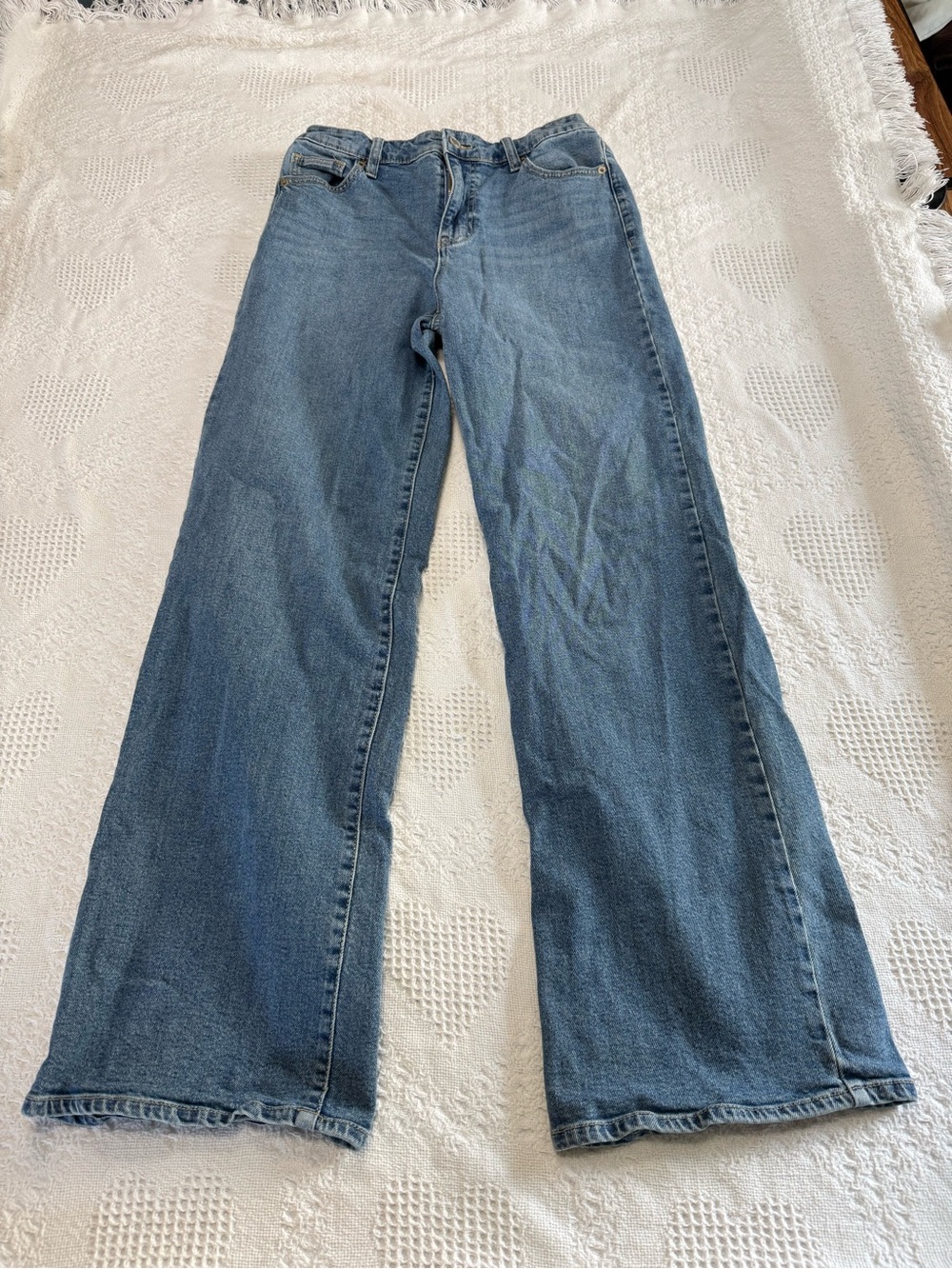 No Boundaries Straight Leg Denim Jeans (S)